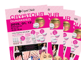 Indul a Crystour! Januárban négy helyszínen várunk: Crystal Nails Nemzetközi Bajnok oktatóival, szuper akciókkal és ajándékkal!