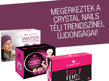 Megérkeztek a Crystal Nails télcsalogató újdonságai!