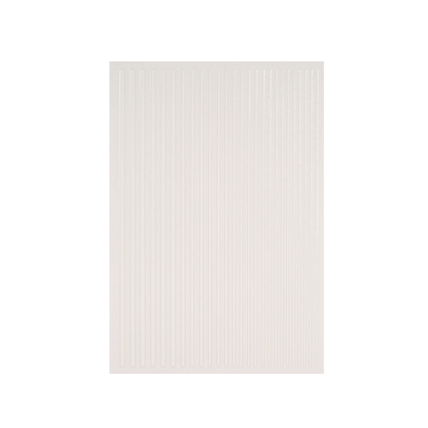 Magic stripes sticker - WHITE