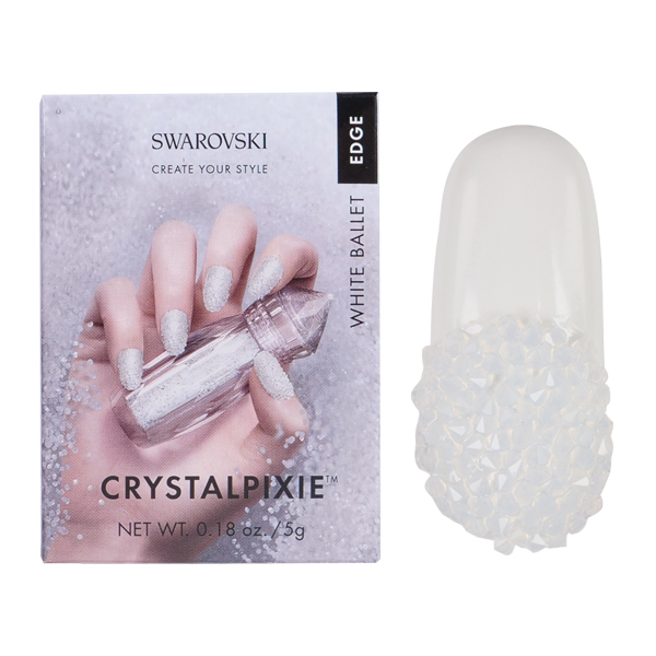 Swarovski Crystal Pixie – Edge White Ballet