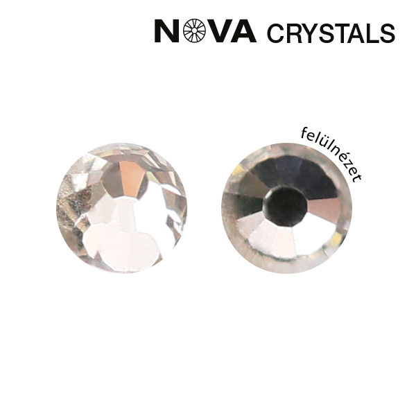 NOVA Crystals Strasszkő - White SS8 (2,4 mm)