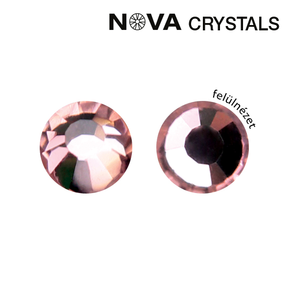 NOVA Crystals Strasszkő - Light rose SS8 (2,4 mm)