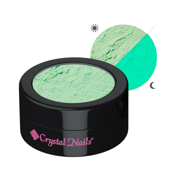 Glow pigmentpor - zöld