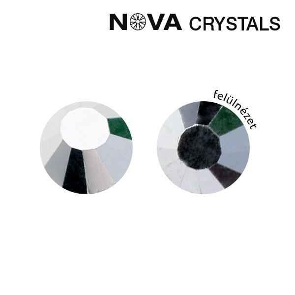 NOVA Crystals Strasszkő - Silver SS12 (3 mm)