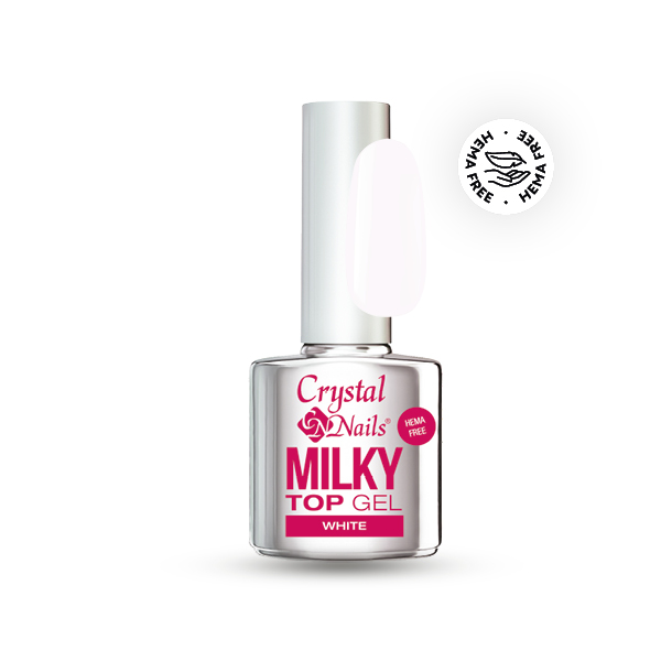 HEMA Free Milky Top Gel - White 4ml