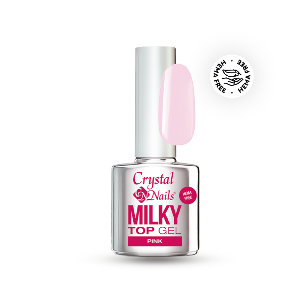 HEMA Free Milky Top Gel - Pink 4ml