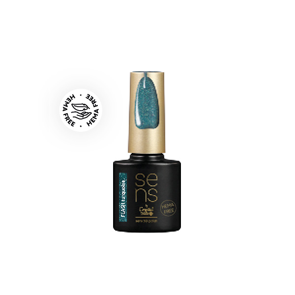 SENS 3G HEMA Free polish - Flash turquoise 4ml