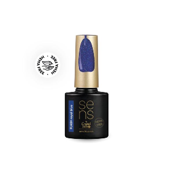 SENS 3G HEMA Free polish - Flash royal blue 4ml