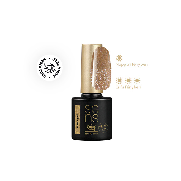 SENS 3G HEMA Free polish - Flash gold 4ml