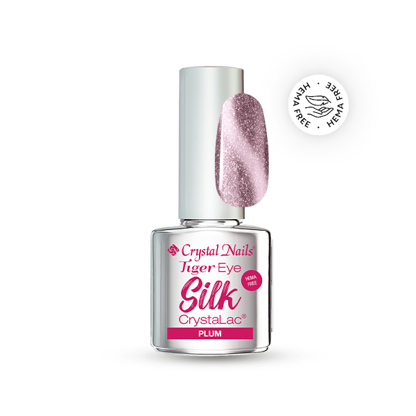 Tiger Eye Silk HEMA Free CrystaLac - Plum 4ml