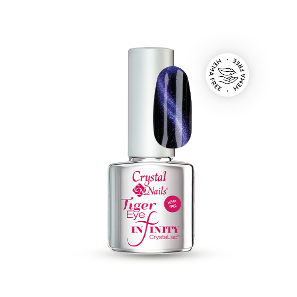 Tiger Eye HEMA Free Infinity CrystaLac #4 - 4ml - Limitált!