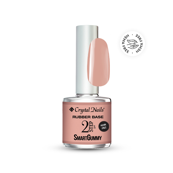 2S SmartGummy HEMA Free Rubber base gel - Nr13 Sweet Cream 8ml