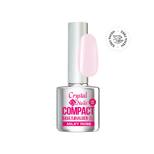 Compact Base gel HEMA Free Milky rose - 8ml