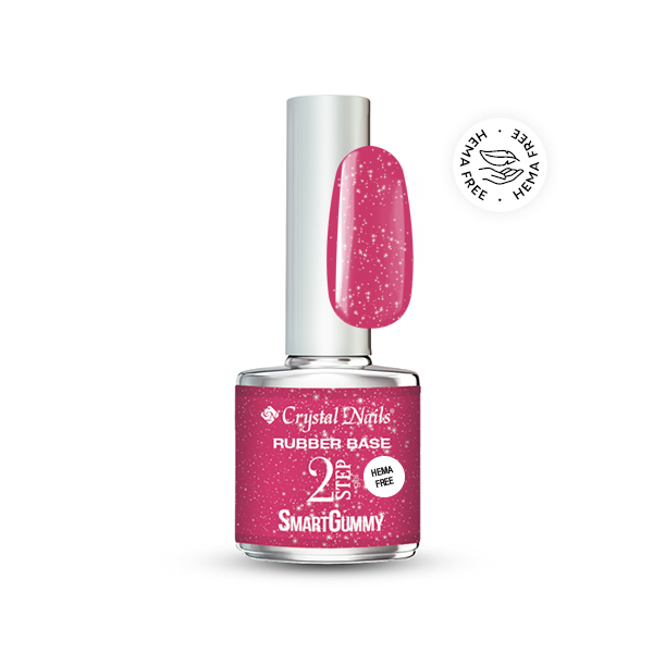 2S HEMA Free SmartGummy Rubber base gel - Nr20 Sunshine Pink 8ml