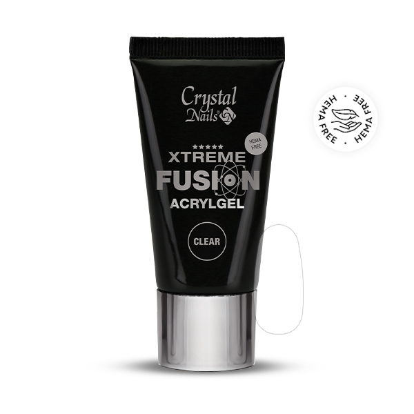 Xtreme Fusion HEMA Free AcrylGel Clear - 54ml (60g)