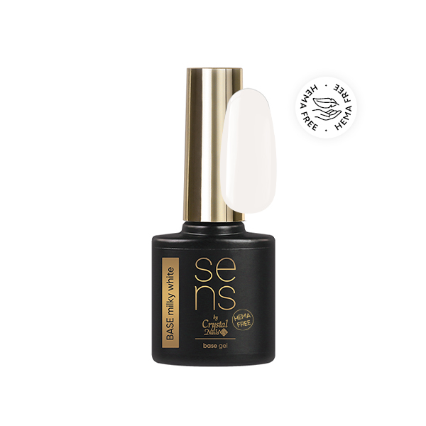SENS HEMA Free BASE gel - MILKY WHITE 10ml