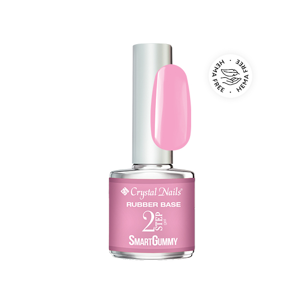 2S SmartGummy HEMA Free Rubber base gel - Nr60 Princess Pink 8ml