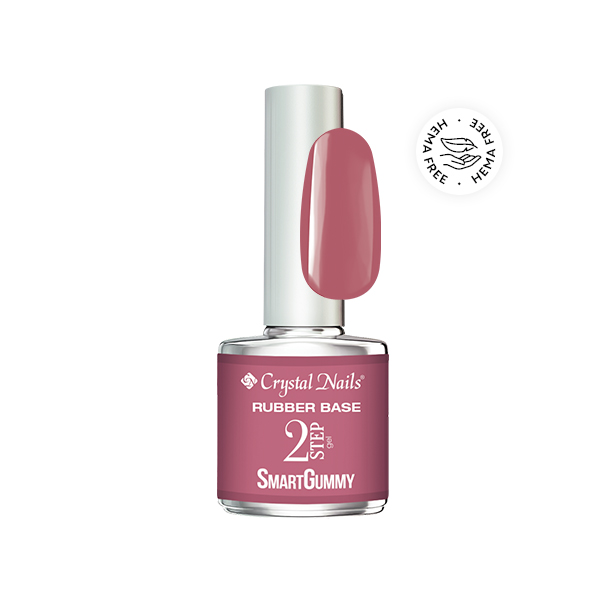 2S SmartGummy HEMA Free Rubber base gel - Nr37 Shimmer White 8ml