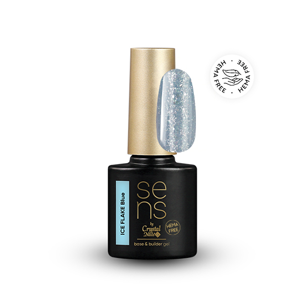 SENS HEMA Free ICE FLAKE base gel - Blue 10ml