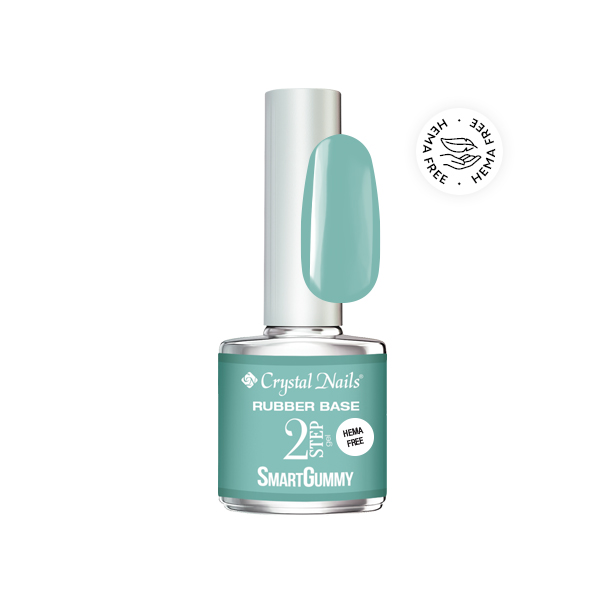 2S SmartGummy HEMA Free Rubber base gel - Nr29  Blue Lagoon 8ml