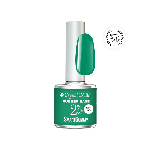 2S SmartGummy HEMA Free Rubber base gel - Nr32 Glowy Jungle 8ml