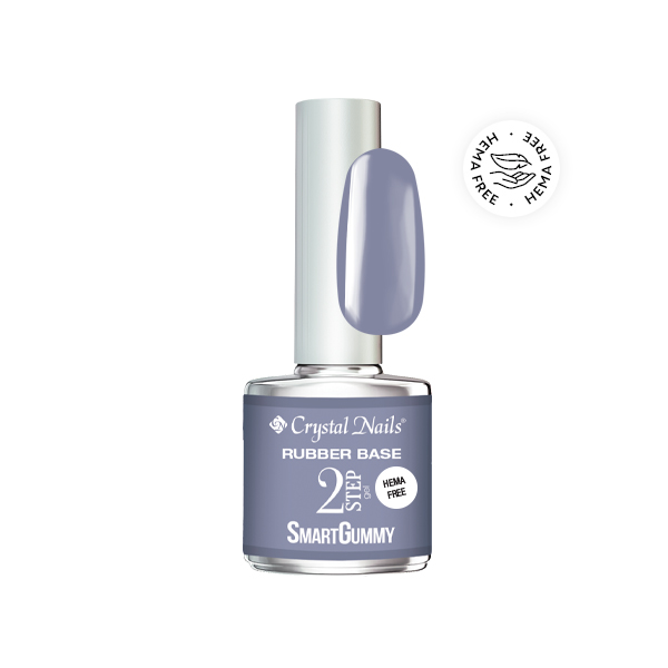 2S SmartGummy HEMA Free Rubber base gel - Nr46 Lava Smoke 8ml