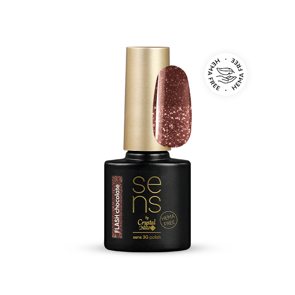 SENS 3G HEMA Free polish - Flash chocolate 4ml