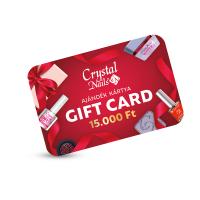 Crystal Nails Gift Card - Vásárlási utalvány 15.000 Ft értékben