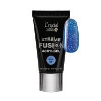 Xtreme Fusion AcrylGel - Glitter Blue 30g