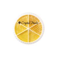 Metál Körömgyöngy készlet - Gold