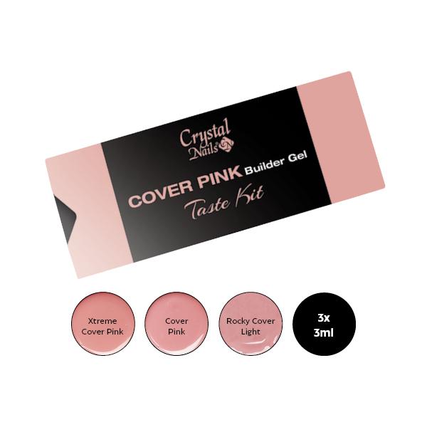 Cover Pink Builder Gel Taste kit