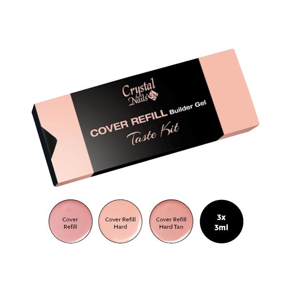 Cover Refill Builder Gel Taste kit