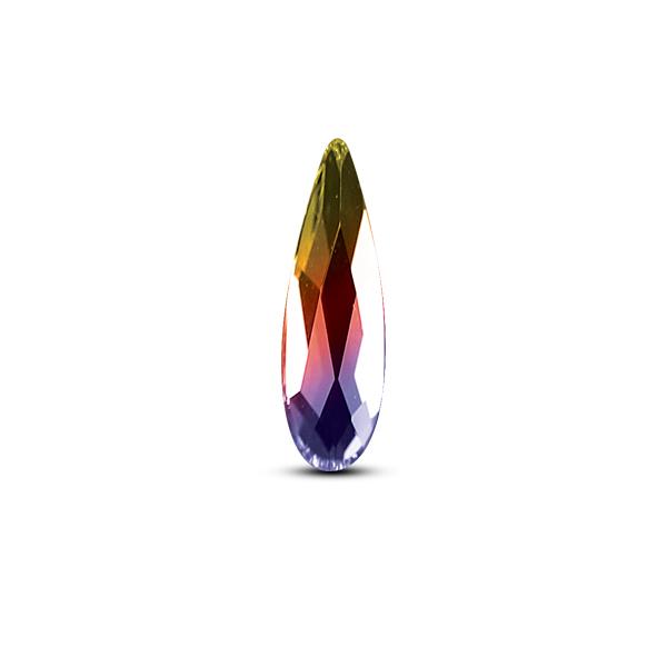 CRYSTALLIZED™ - Swarovski Elements - 001AB (Crystal Aurora Borealis) Hosszú csepp