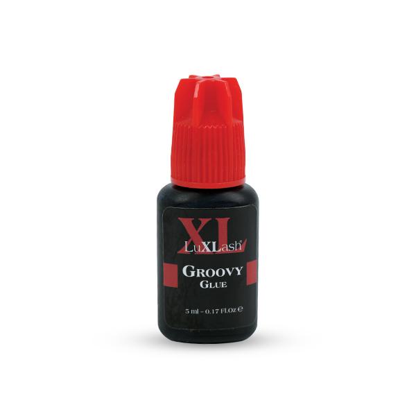 LuXLash Groovy Glue - Fekete pillaragasztó 5ml