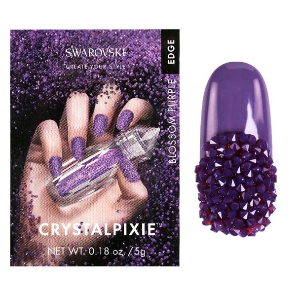 Swarovski Crystal Pixie – Edge Blossom Purple
