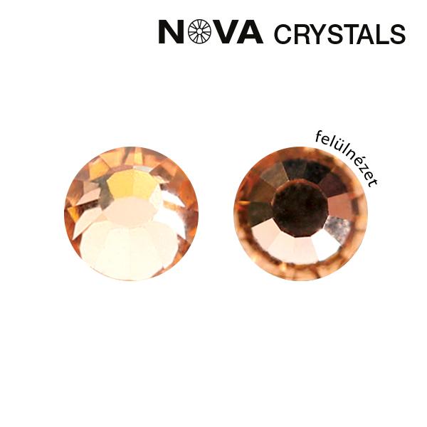 NOVA Crystals Strasszkő - Light peach SS3 (1,4 mm)