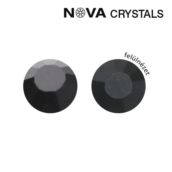 NOVA Crystals Strasszkő - Black SS3 (1,4 mm)