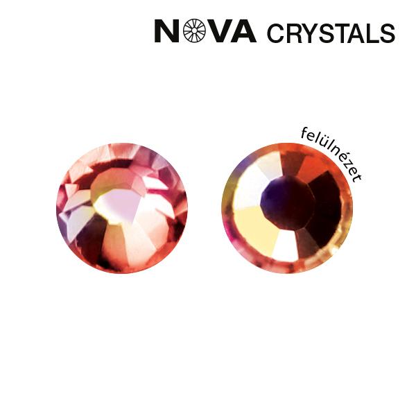 NOVA Crystals Strasszkő - Coral AB SS3 (1,4 mm)
