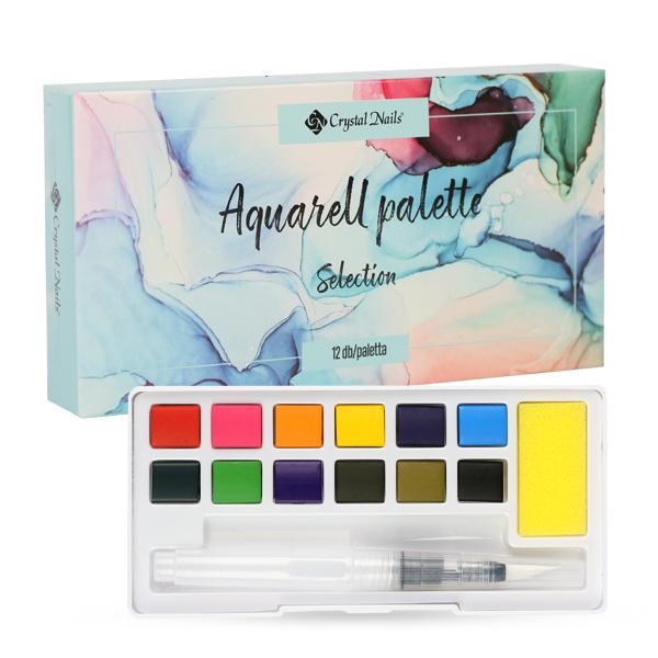 Aquarell paletta 12 darabos - Selection