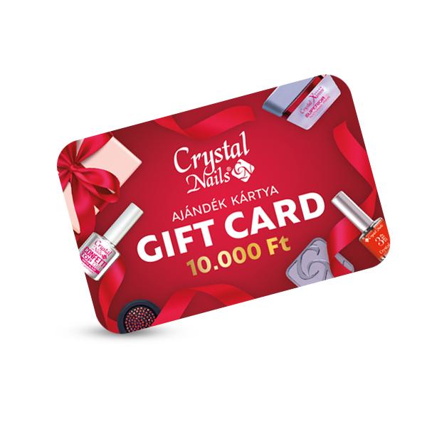 Crystal Nails Gift Card - Vásárlási utalvány 10.000 Ft értékben