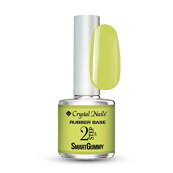 2S SmartGummy Rubber base gel - Nr24 Neon Yellow 8ml