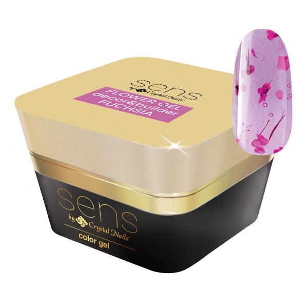 SENS FLOWER HEMA Free decor&builder gel - Fuchsia 5ml