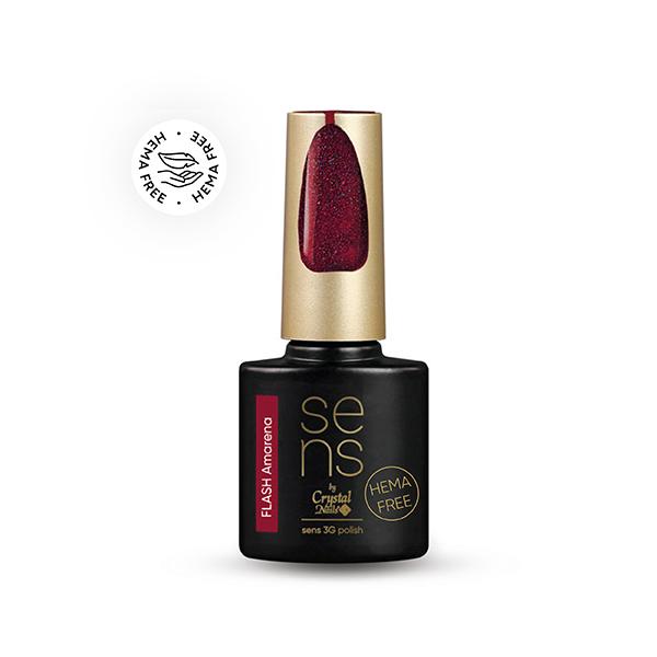 SENS 3G HEMA Free polish - Flash amarena 4ml