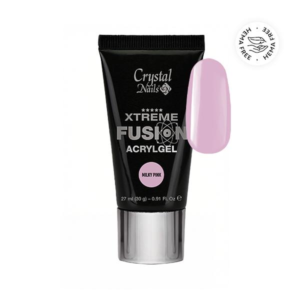 HEMA Free Xtreme Fusion AcrylGel - Milky Pink 27ml (30g)
