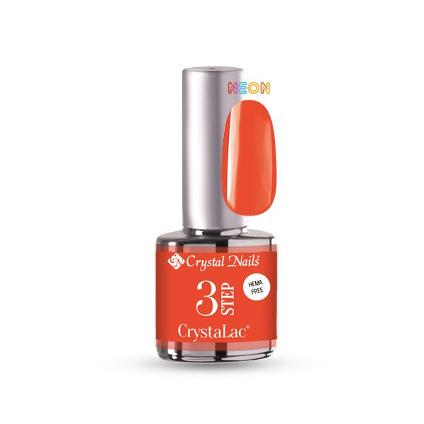 3 STEP HEMA Free CrystaLac - 232 (4ml) - Neon narancs