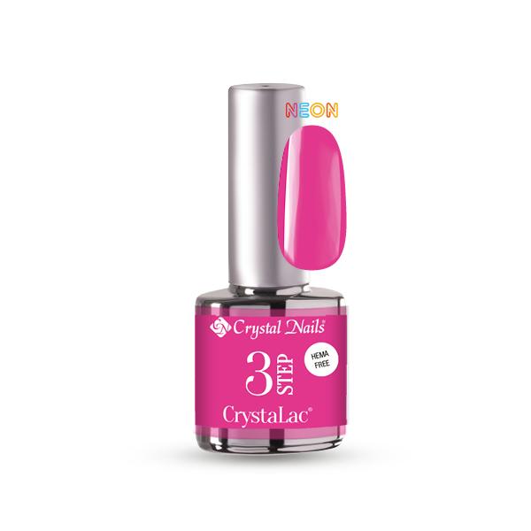 3 STEP HEMA Free CrystaLac - 233 (4ml) - Neon pink
