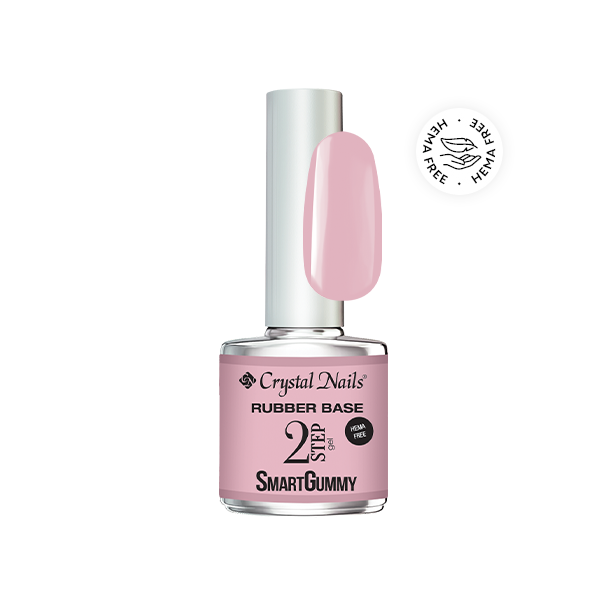 2S SmartGummy HEMA Free Rubber base gel - Nr1 Baby pink 8ml