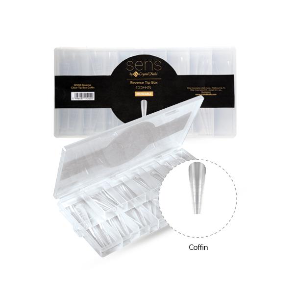SENS Reverse Clear Tip Acrylgel-hez - Coffin