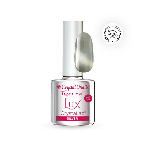 Tiger Eye Lux HEMA Free CrystaLac - Silver 4ml