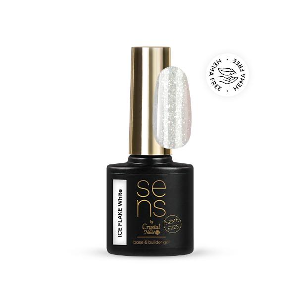SENS ICE FLAKE HEMA Free base gel - White 10ml